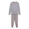 Pijama Minnie Mouse Gris Mujer