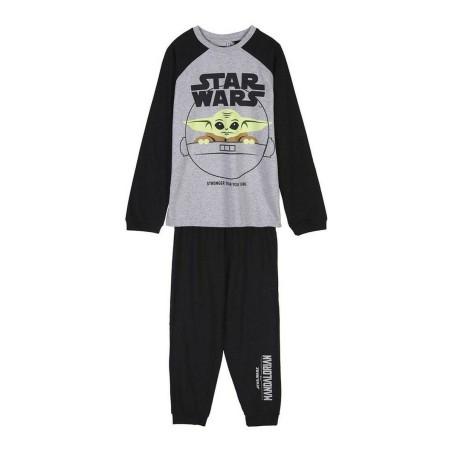 Pijama Infantil The Mandalorian Gris