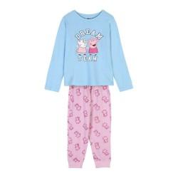 Pijama Infantil Peppa Pig Azul claro