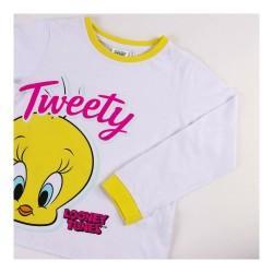 Pijama Infantil Looney Tunes Blanco