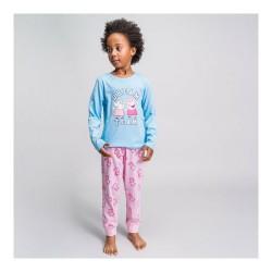 Pijama Infantil Peppa Pig Azul claro