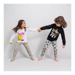 Pijama Infantil Looney Tunes Blanco