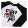 Pijama Infantil Marvel Gris