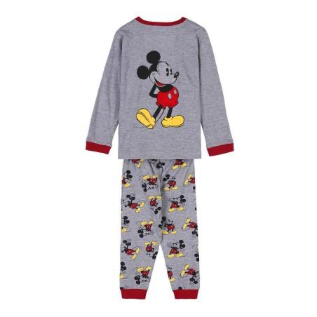 Pijama Infantil Mickey Mouse Gris