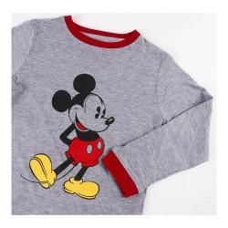 Pijama Infantil Mickey Mouse Gris