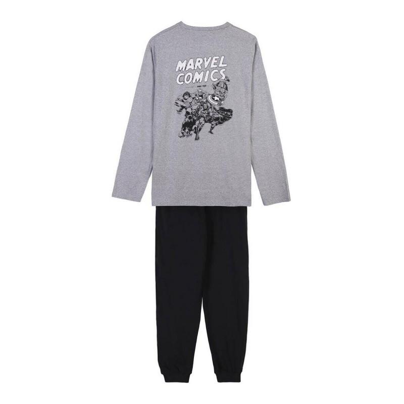 Pijama Marvel Gris (Adultos) Hombre