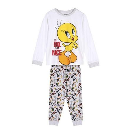 Pijama Infantil Looney Tunes Gris