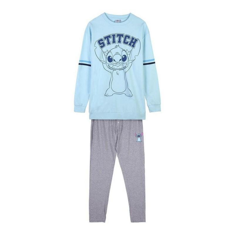 Pijama Stitch Mujer Azul claro