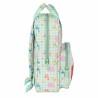 Mochila Escolar Safta Granja Blanco Verde Claro (20 x 28 x 8 cm)