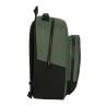 Mochila Escolar BlackFit8 Gradient Negro Verde militar (32 x 42 x 15 cm)