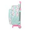 Mochila Escolar con Ruedas Peppa Pig Cosy corner Azul claro (26 x 34 x 11 cm)