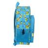 Mochila Escolar Minions Minionstatic Azul (33 x 42 x 14 cm)