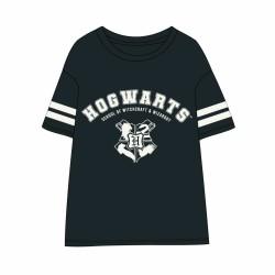 Camiseta de Manga Corta Mujer Harry Potter Azul oscuro