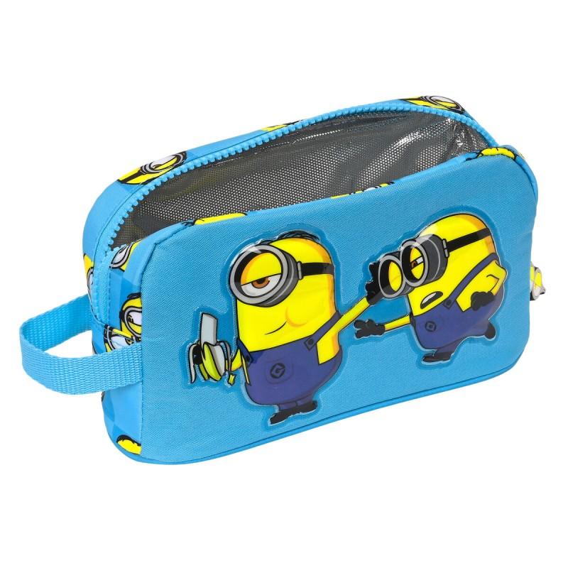 Portameriendas Térmico Minions Minionstatic Azul (21.5 x 12 x 6.5 cm)