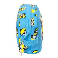 Portameriendas Térmico Minions Minionstatic Azul (21.5 x 12 x 6.5 cm)