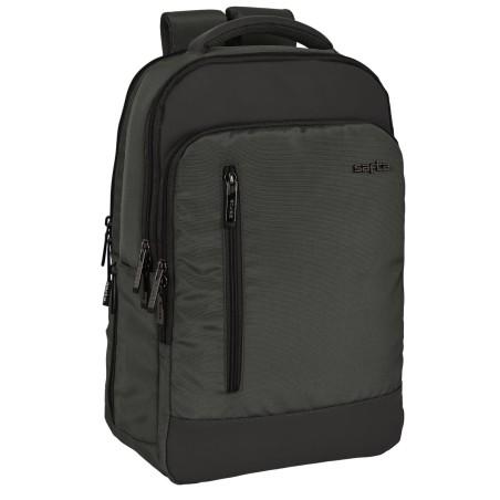 Mochila para Portátil y Tablet con Salida USB Safta Business Gris (29 x 44 x 15 cm)