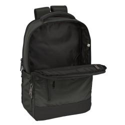 Mochila para Portátil y Tablet con Salida USB Safta Business Gris (29 x 44 x 15 cm)