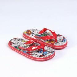 Chanclas para Niños Marvel Gris Rojo