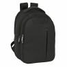 Mochila para Portátil y Tablet con Salida USB Safta Business Negro (31 x 45 x 23 cm)