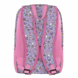 Mochila Escolar Gorjuss First prize Lila (34.5 x 43.5 x 22 cm)