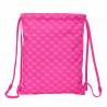 Mochila Saco Infantil Rainbow High Fucsia 26 x 34 x 1 cm