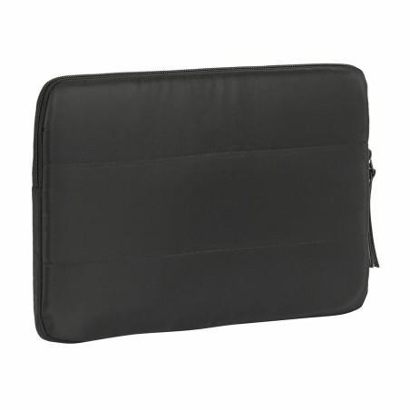 Funda para Portátil Moos Acolchado 14'' Negro (34 x 25 x 2 cm)