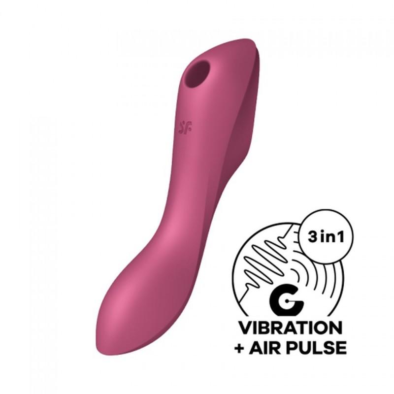 Vibrador Doble Estimulación Satisfyer CURVY TRINITY 3