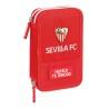 Plumier Doble Sevilla Fútbol Club Rojo (28 piezas)