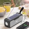 Altavoz Inalámbrico con Carga solar y Linterna LED Sunker InnovaGoods