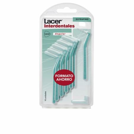 Cepillo de Dientes Interdental Lacer (10 uds) Extrafinos 10 Unidades