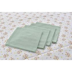 Set de mantelería DKD Home Decor Flores 150 x 250 x 0,5 cm Verde