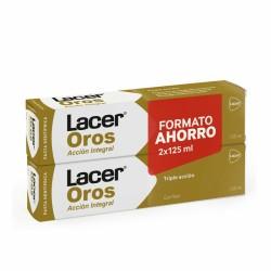 Pasta de Dientes Triple Acción Lacer Oro 2 x 125 ml (2 Piezas)