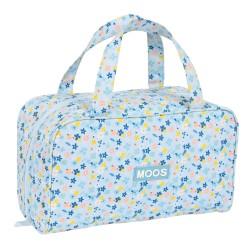 Neceser Escolar Moos Lovely Azul claro (31 x 14 x 19 cm)