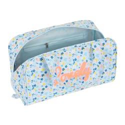 Neceser Escolar Moos Lovely Azul claro (31 x 14 x 19 cm)