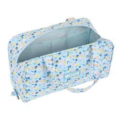 Neceser Escolar Moos Lovely Azul claro (31 x 14 x 19 cm)