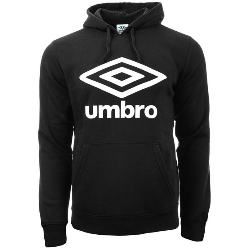 Sudadera con Capucha Hombre Umbro  LOGO OH Negro