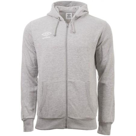 Sudadera con Capucha Hombre Umbro Logo Gris