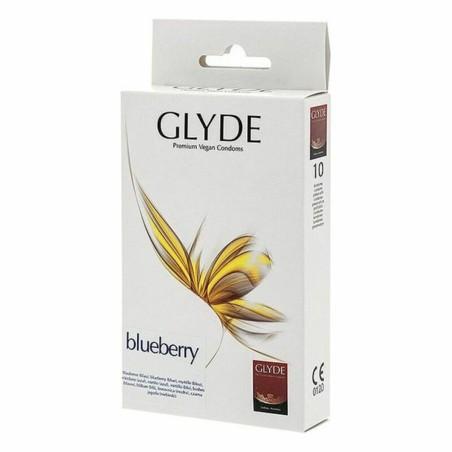 Preservativos Glyde Arándano 18 cm (10 uds)