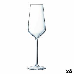 Copa de champán Éclat Ultime Transparente Vidrio (21 cl) (Pack 6x)