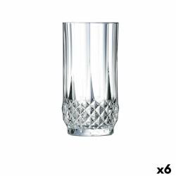 Vaso Cristal d’Arques Paris Longchamp Transparente Vidrio (28 cl) (Pack 6x)