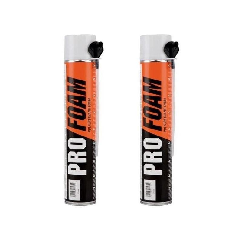 Espuma de Poliuretano PRO FOAM 750ML (2 botes)