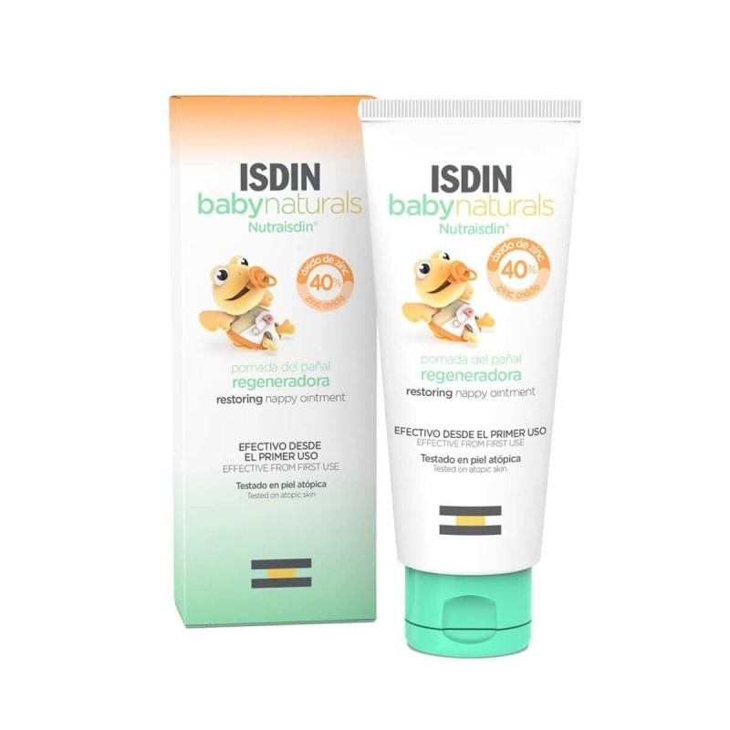 Crema Protectora de Pañal Isdin Baby Naturals Óxido de zinc Pomada 50 ml