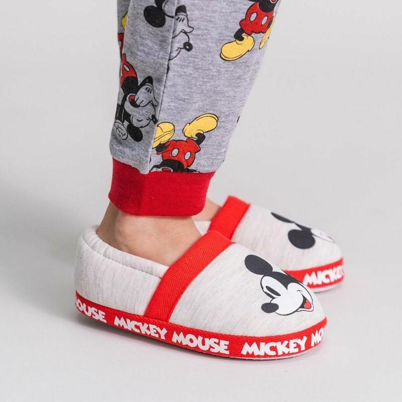 Zapatillas de Estar por Casa Mickey Mouse Gris claro