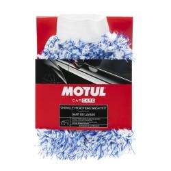 Bayeta microfibra Motul MTL111022 Azul / Blanco Algodón Lavable Guante No rayan ni estropean las superficies