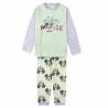 Pijama Infantil Mickey Mouse Rosa Verde Gris