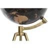 Globo Terraqueo DKD Home Decor Negro Dorado Metal 20 x 20 x 47 cm