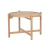 Mesa de Centro DKD Home Decor Natural Madera de Paulonia 66 x 66 x 45 cm