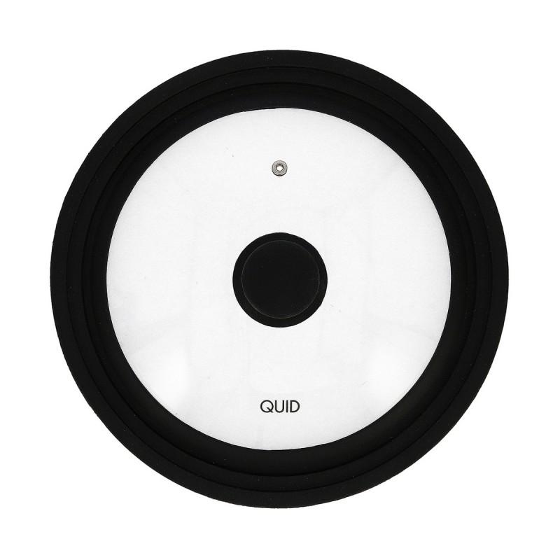 Tapa Quid Ebano Negro Vidrio Ø 28 cm ( Ø 28 cm)