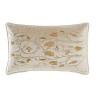 Cojín DKD Home Decor Dorado 50 x 10 x 30 cm Flores