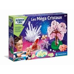 Juego de Ciencia Clementoni The Mega Crystals Francés 52490